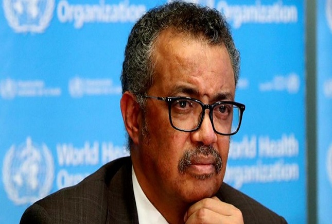 تدروس آدناهوم دبیرکل سازمان جهانی بهداشت تدروس آدناهوم دبیرکل سازمان جهانی بهداشت