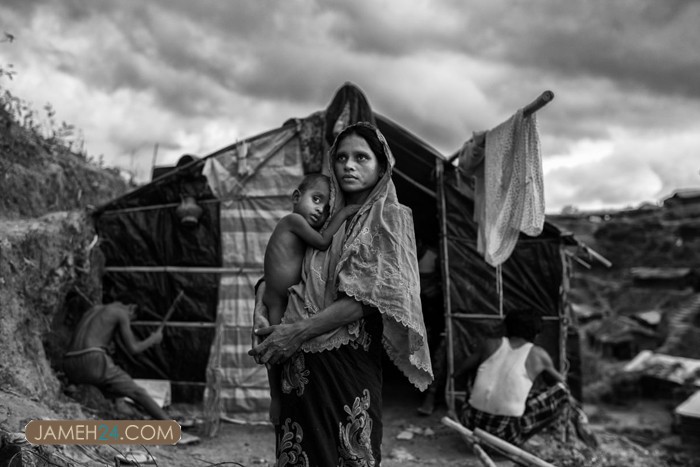 عکسهای تکان دهنده پناهندگان روهینگیا عکسهای تکان دهنده پناهندگان روهینگیا