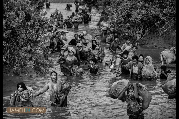 عکسهای تکان دهنده پناهندگان روهینگیا عکسهای تکان دهنده پناهندگان روهینگیا