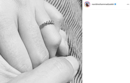 ازدواج نوید محمدزاده و فرشته حسینی 