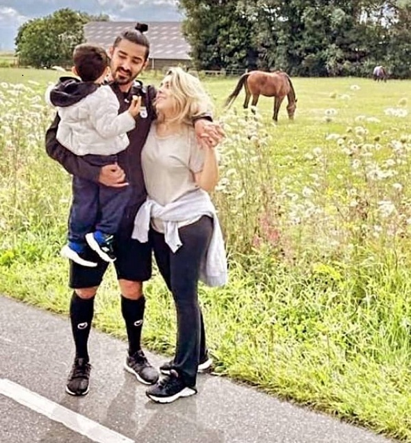 رضا قوچی و همسرش رضا قوچی و همسرش