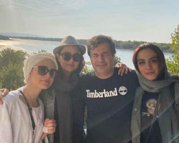 مارال فرجاد در آغوش پیمان قاسمخانی مارال فرجاد در آغوش پیمان قاسمخانی