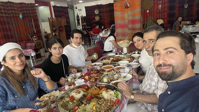 سفر همایون شجریان و سحر دولتشاهی به عراق/ عکس سفر همایون شجریان و سحر دولتشاهی به عراق/ عکس