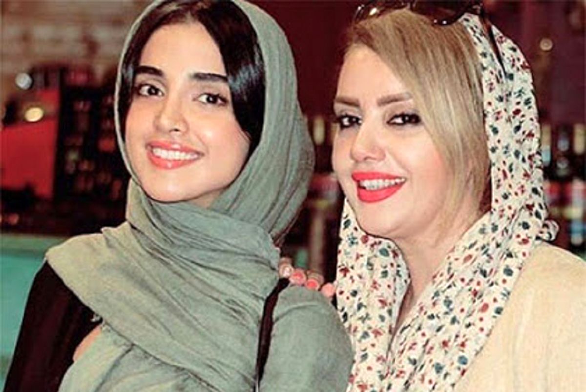 الهه حصاری و مادرش الهه حصاری و مادرش