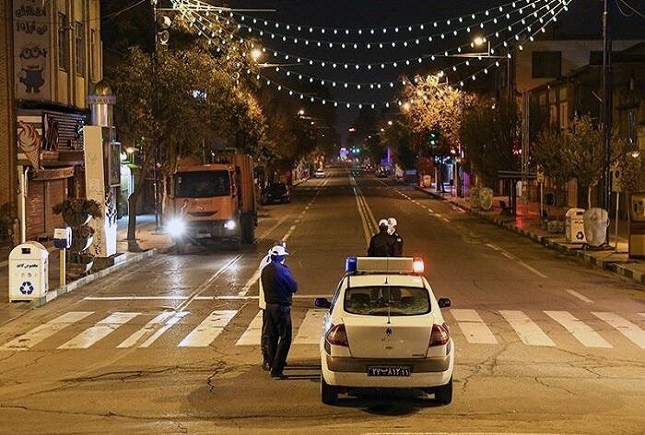ممنوعیت تردد شبانه در تهران ممنوعیت تردد شبانه در تهران