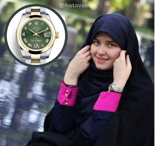 ساعت لوکس یاسمین اشراقی