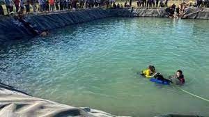 غرق شدن مرد ۳۹ ساله در استخر ذخیره آب غرق شدن