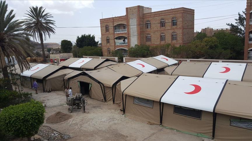 آغاز بهکار ۵ بیمارستان صحرایی هلالاحمر برای کمک به درمان بیماران کرونایی بیمارستان صحرایی هلالاحمر