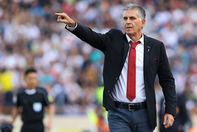 کارلس کی روش و تیم ملی عراق کارلس کی روش و تیم ملی عراق