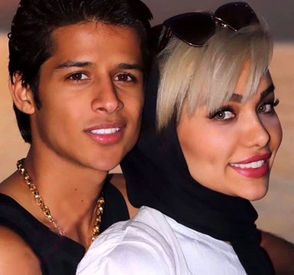  مهدی قائدی و همسرش