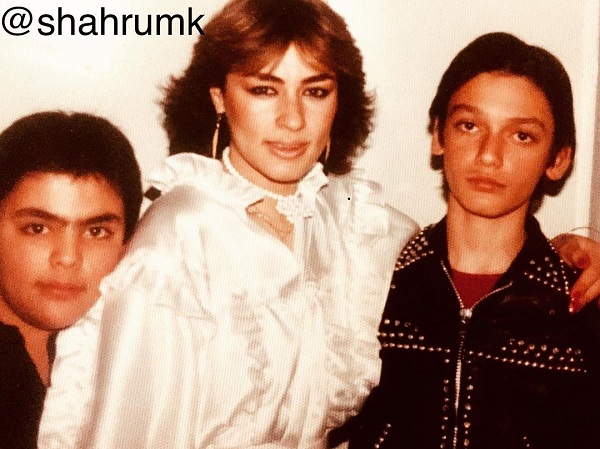 شهرام کاشانی و مادرش شهرام کاشانی و مادرش