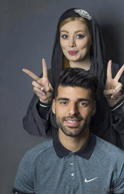 مهدی طارمی و سحر قریشی 