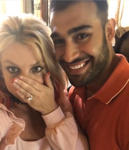 بریتنی اسپیرز و سام اصغری