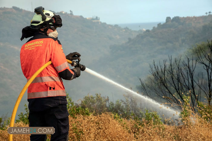 آتشسوزی در جنگلهای جنوب اسپانیا/ تصاویر آتشسوزی در جنگلهای جنوب اسپانیا/ تصاویر