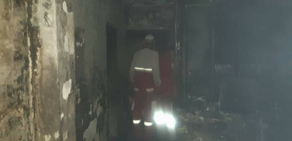 انفجار گاز یک مجتمع مسکونی در اهواز انفجار گاز در اهواز