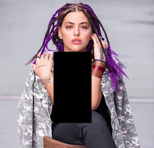 ریحانه پارسا در ترکیه مدل شد جامعه ۲۴-