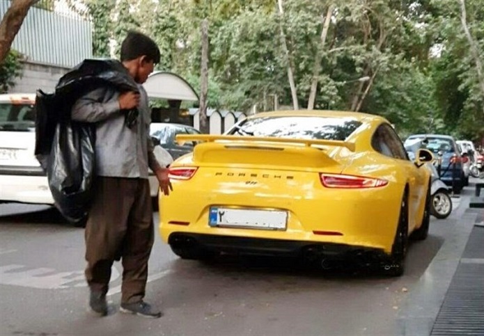 فاصله طبقاتی در ایران بیداد میکند فاصله طبقاتی