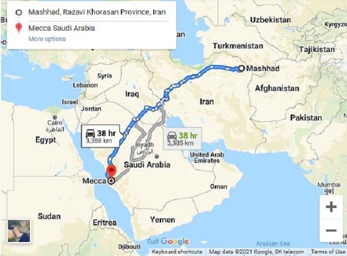  اتوبان مشهد - مکه