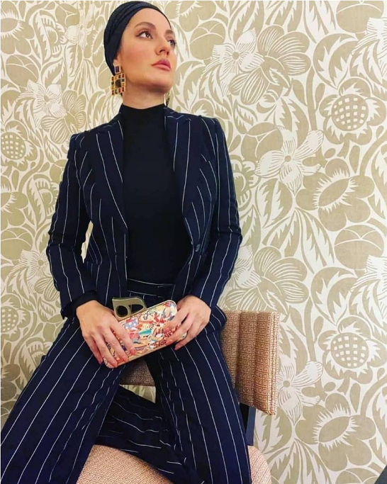 استایل و لباس عجیب مهناز افشار سوژه شد! + عکس