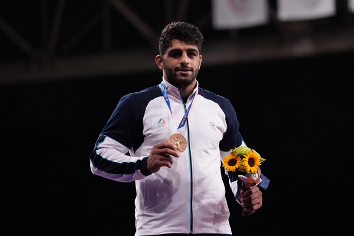 محمدهادی ساروی قهرمان جهان شد محمدهادی ساروی