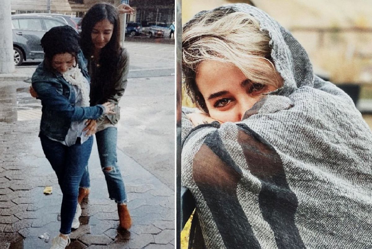 ژست خاص الناز حبیبی ژست خاص الناز حبیبی