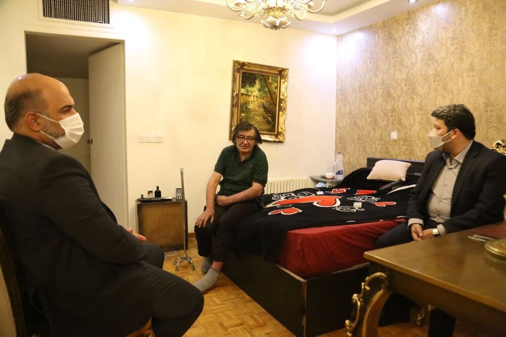 رضا رویگری میزبان رئیس صدا و سیما رضا رویگری میزبان رئیس صدا و سیما