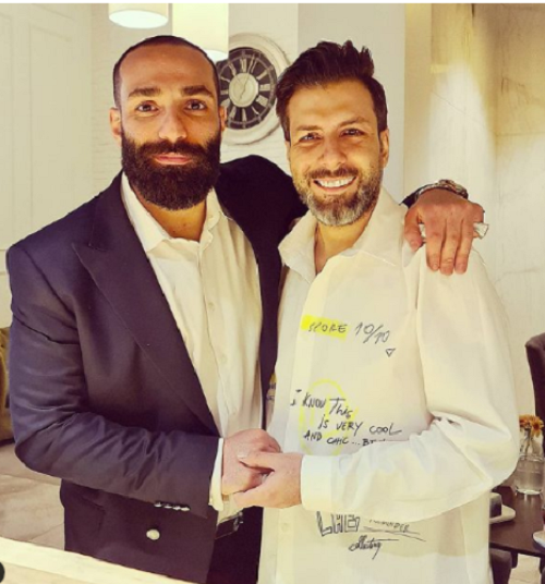 عکس برادرانه مجید واشقانی و حمید صفت/عکس