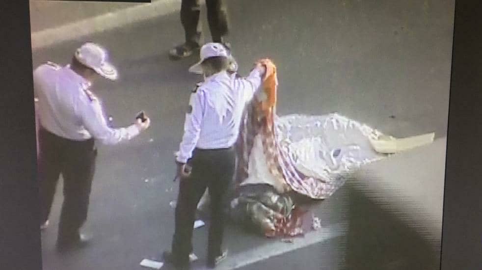 تصادف عابر در بزرگراه آزادگان