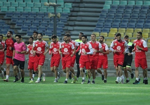 تمرین پرسپولیسی ها
