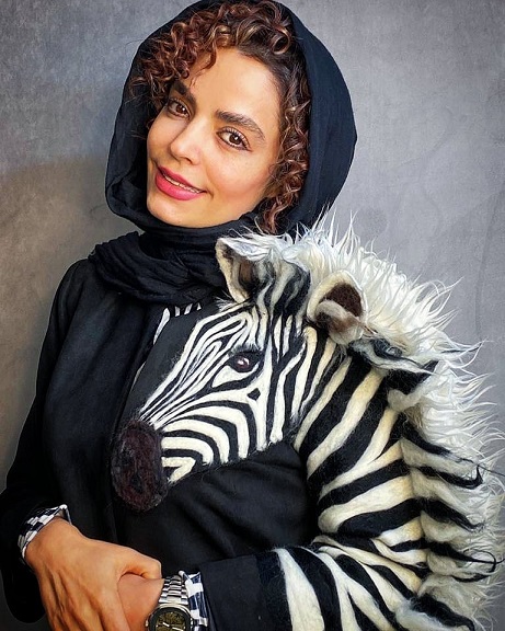 لباس عجیب سپیده خداوردی با طرح گوره خر + عکس