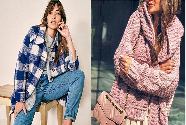 استایل پاییزی با بافت استایل پاییزی با بافت