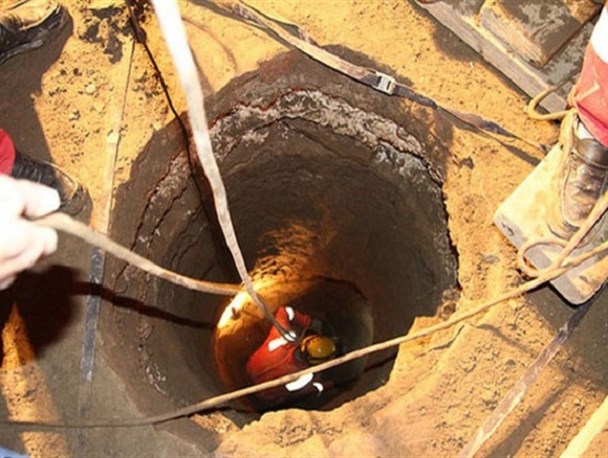 برق گرفتگی در چاه