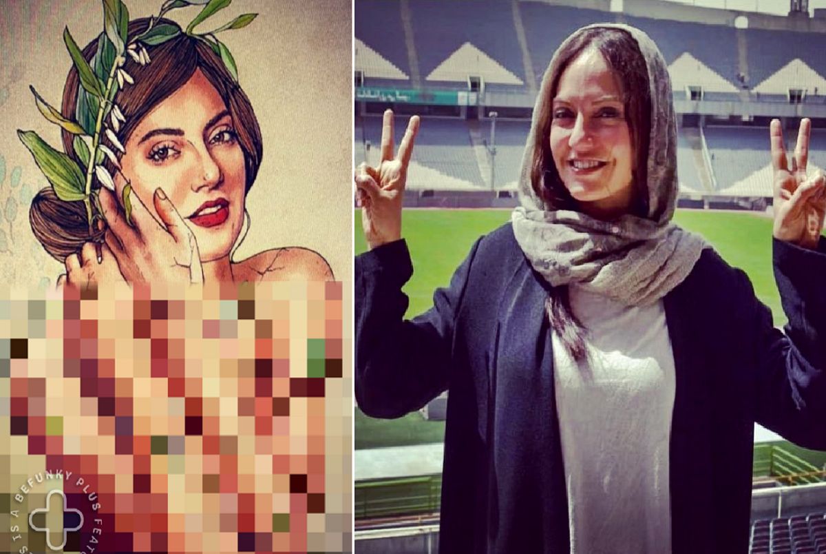 پست اینستاگرامی مهناز افشار با بدنی عریان + عکس