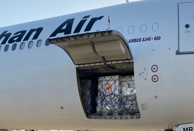 دومین محموله ۶ میلیون دزی هلالاحمر به ایران رسید واردات واکسن