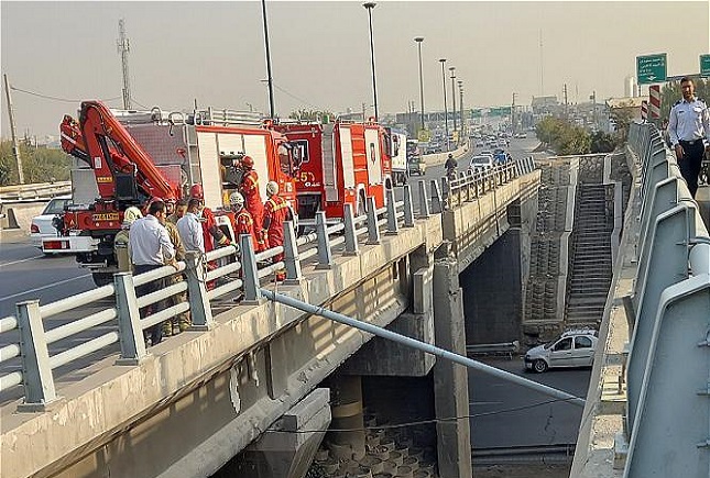 سرقت لوله بزرگراه