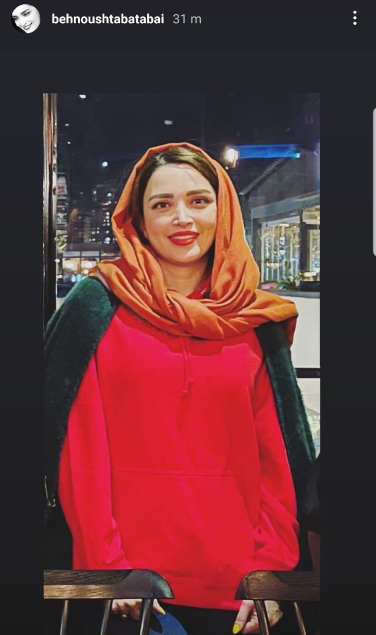 عکس جدیدی از بهنوش طباطبایی با لباس راحتی