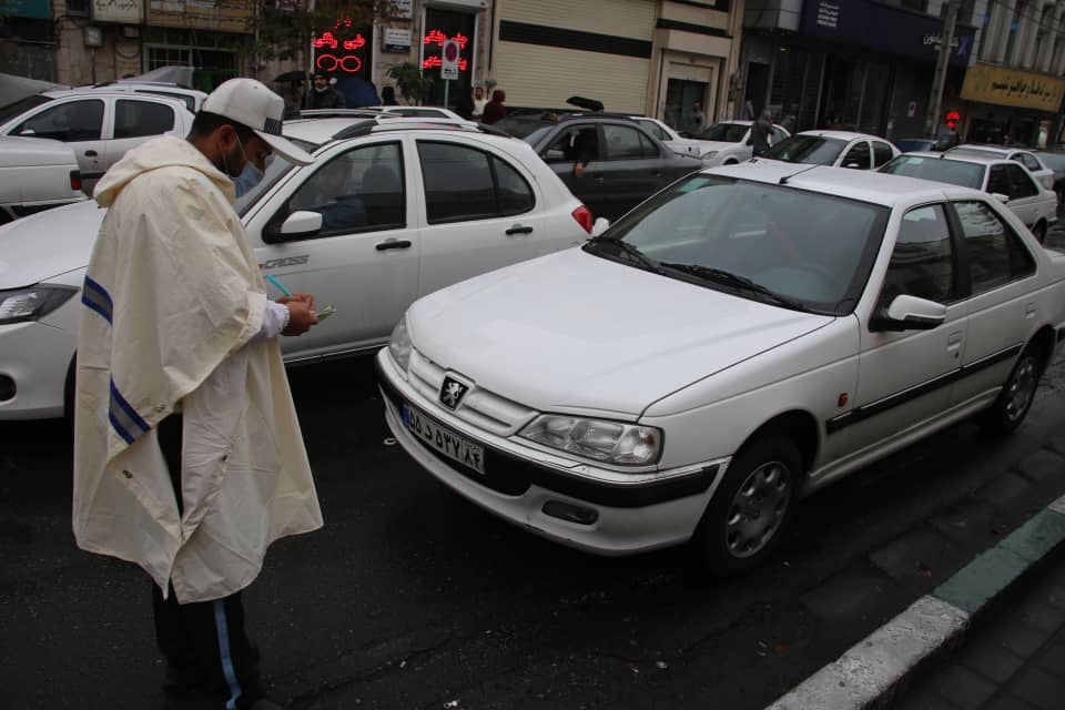 برخورد با تخلفات ساکن رانندگان در تهران تخلفات ساکن