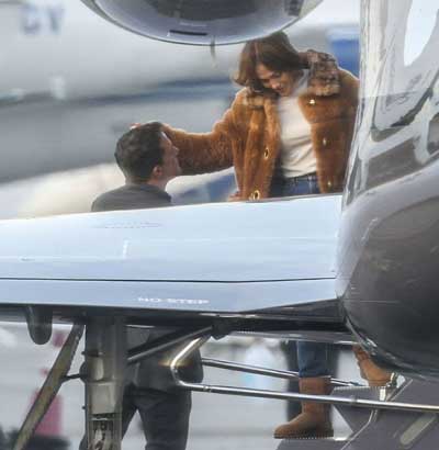 جنیفر لوپز و بنافلک در فرودگاه لسآنجلس جنیفر لوپز و بنافلک در فرودگاه لسآنجلس