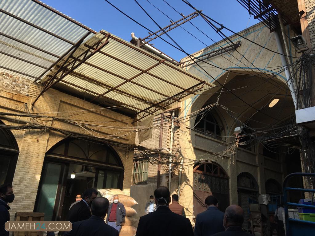 فرسودگی بافت بازار بزرگ تهران فرسودگی بافت بازار بزرگ تهران
