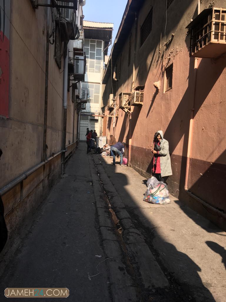 وجود معتادان در بازار بزرگ تهران وجود معتادان در بازار بزرگ تهران