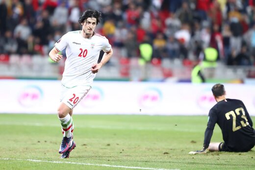 گلزنی سردار آزمون