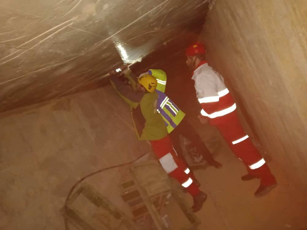 ریزش مرگبار دیواره فلزی