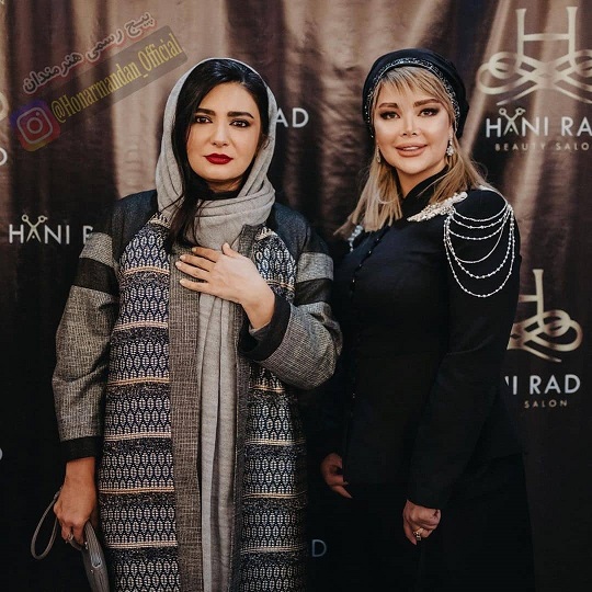 استایل لیندا کیانی در کنار نیوشا ضیغمی با چهرههای میکاپ شده + عکس استایل لیندا کیانی در کنار نیوشا ضیغمی با چهرههای میکاپ شده + عکس