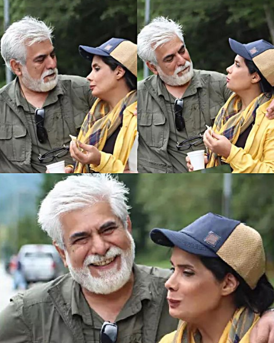 عکسهای لو رفته از عاشقانههای عاطفه رضوی و حسین پاکدل در خیابان + عکس عکسهای لو رفته از عاشقانههای عاطفه رضوی و حسین پاکدل در خیابان + عکس