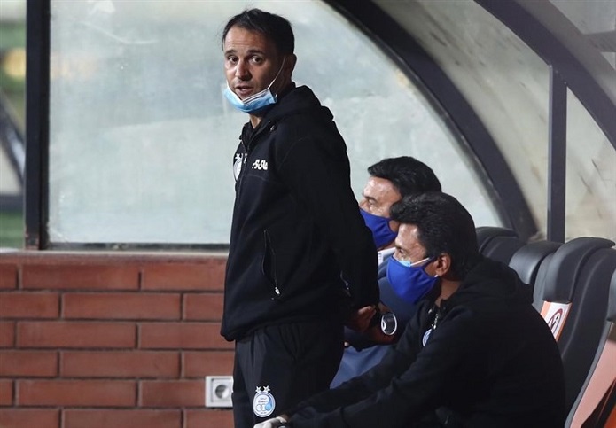 کلکل آرش برهانی با خبرنگاران آرش برهانی