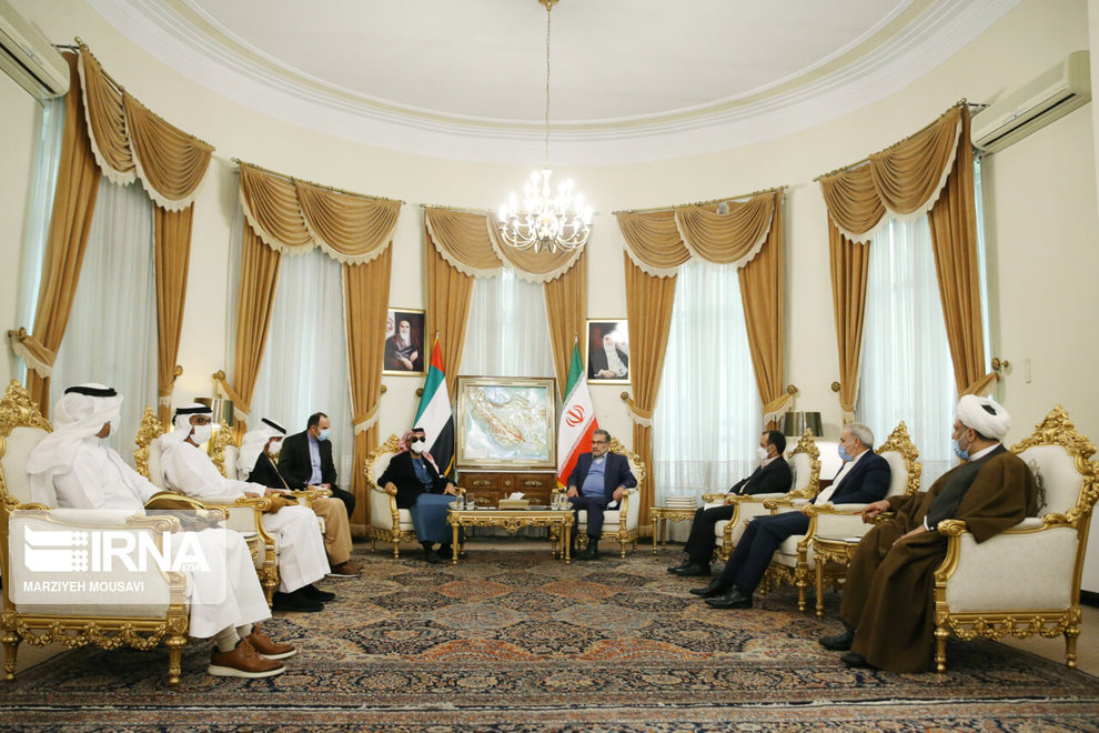 ماجرای عینک دودی مقام اماراتی در سفر به ایران/تصاویر