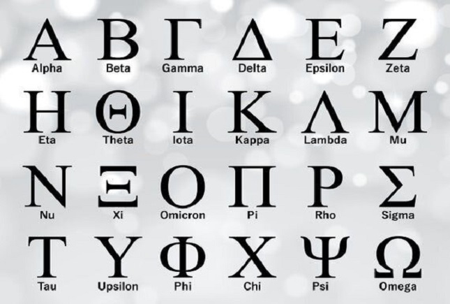 حروف یونانی و کرونا حروف یونانی و کرونا