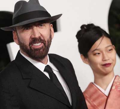 همسر بسیار جوان نیکولاس کیج همسر بسیار جوان نیکولاس کیج