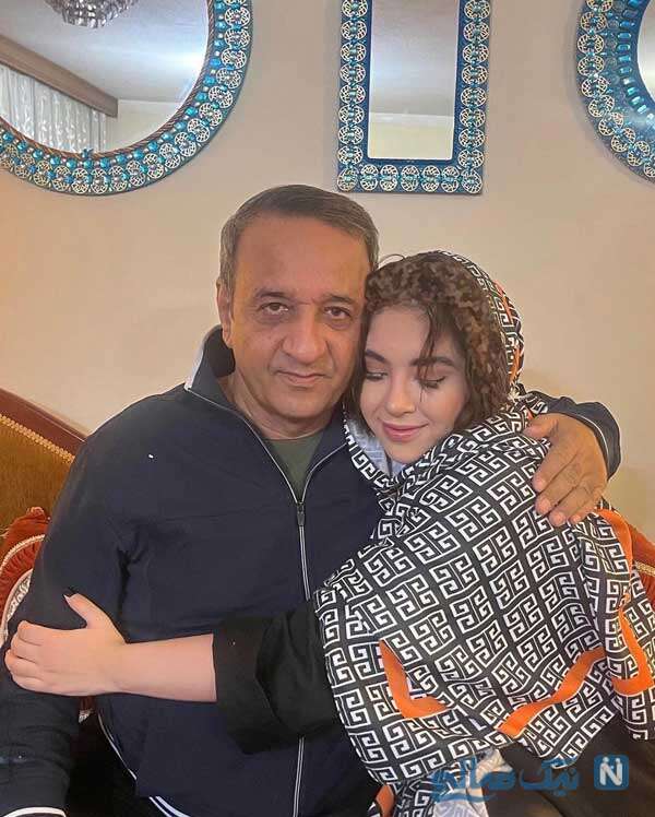 حمیرا ریاضی در جشن تولد علی اوسیوند