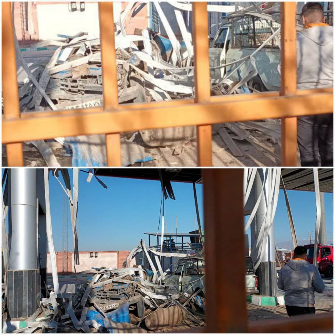 صدای انفجار بهارستان چه بود؟ ترکیدن پمپ گاز خیرآباد